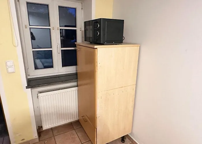 １ベッドルームのあるアパート